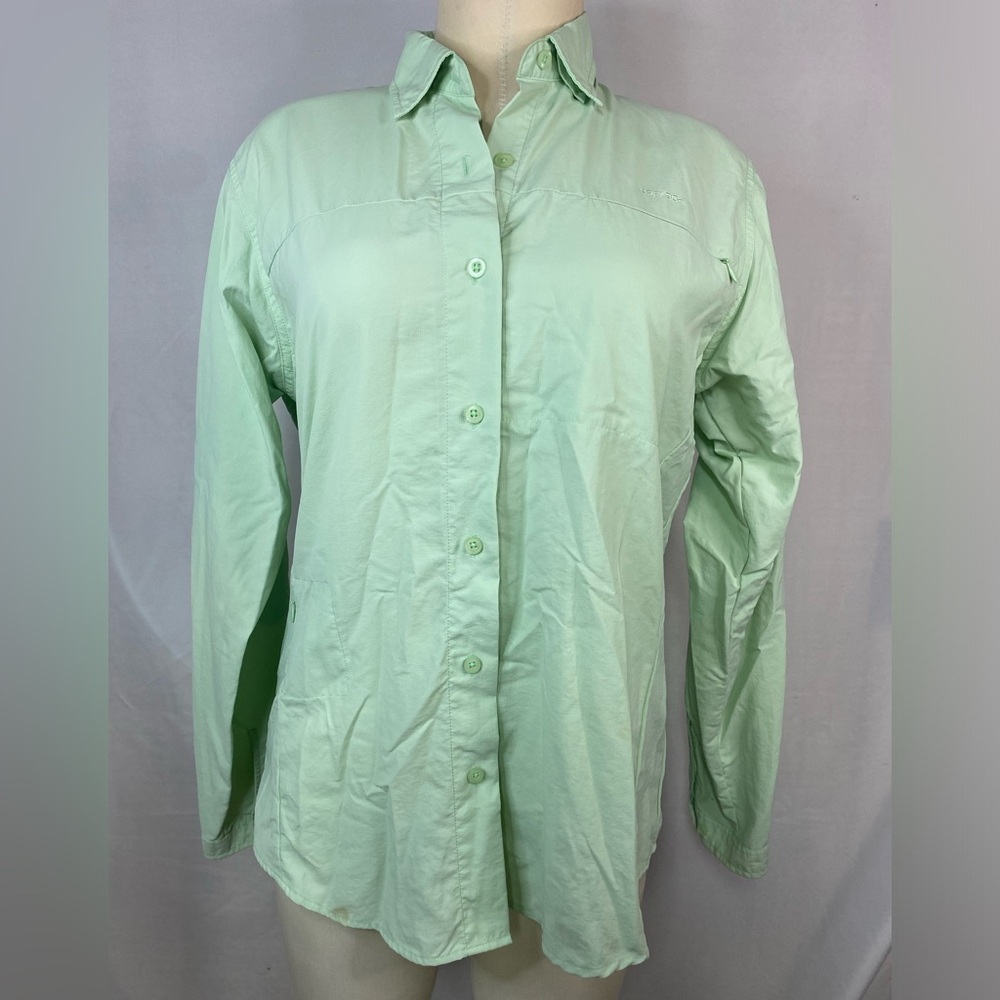 Redington Long Sleeve Button Up Lined Fishing Shirt Women’s Large